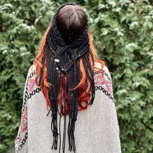 Handmade Macrame Crochet Headpiece
